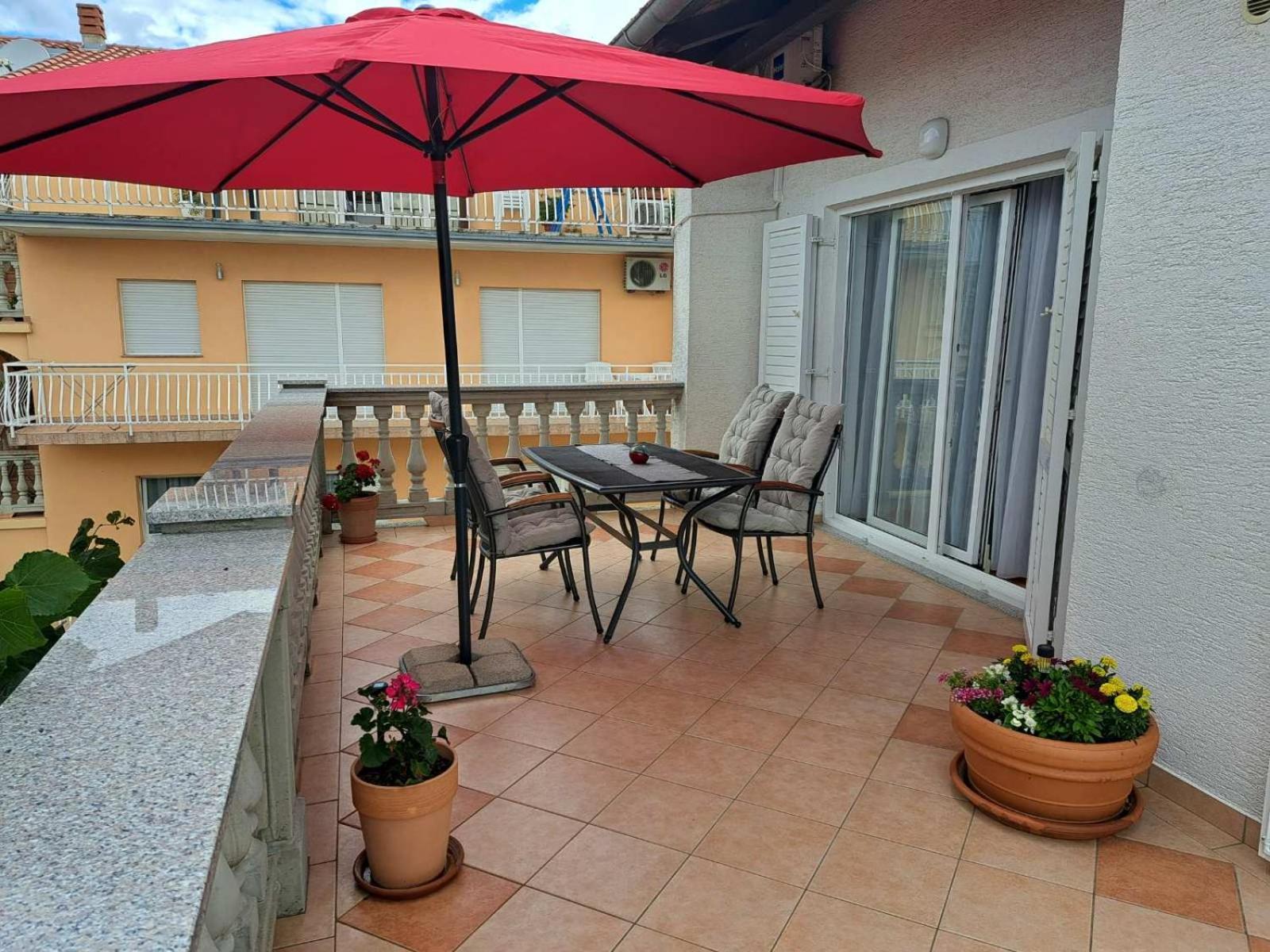 Apartment Nina Novi Vinodolski Dış mekan fotoğraf